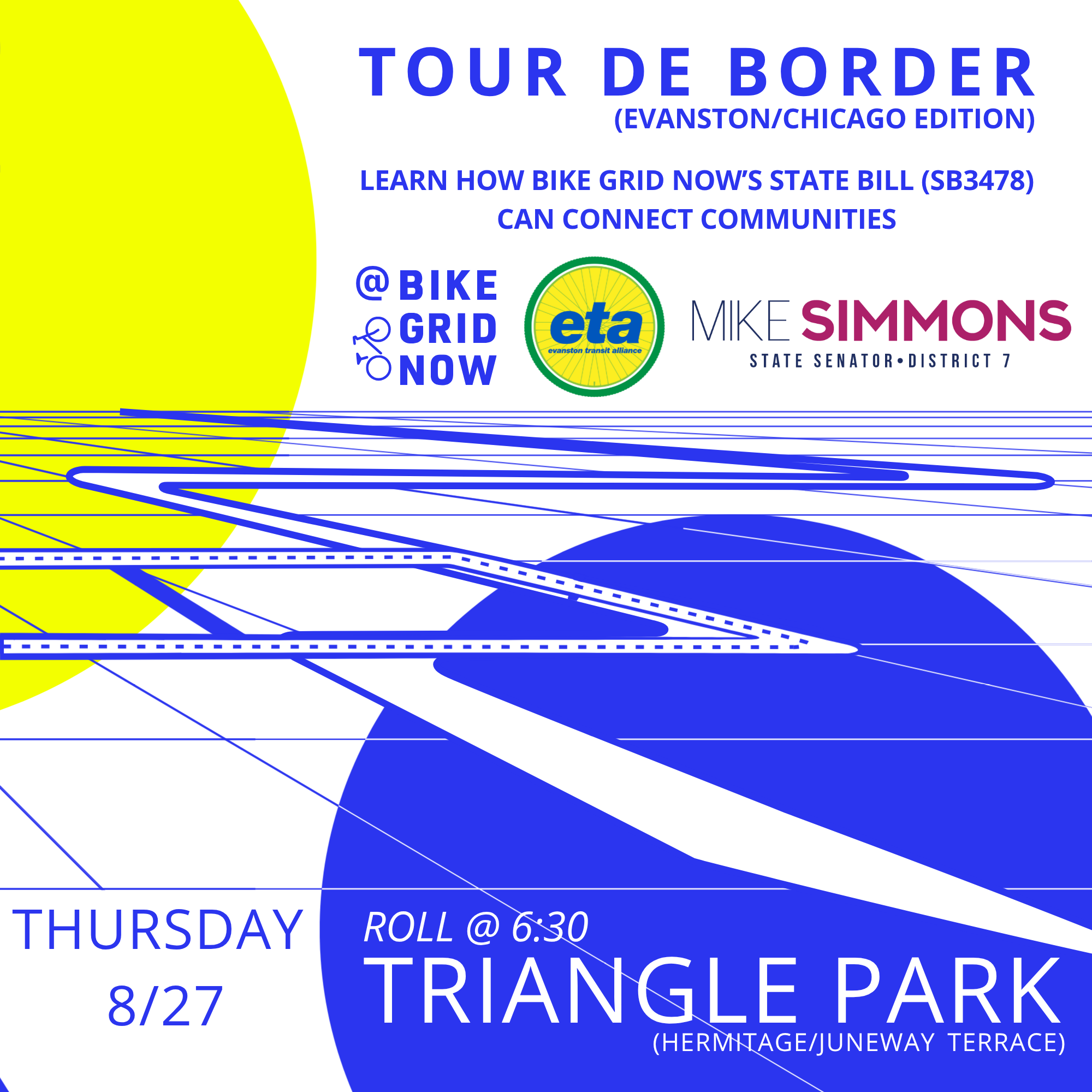 Tour De Border Evanston Chicago